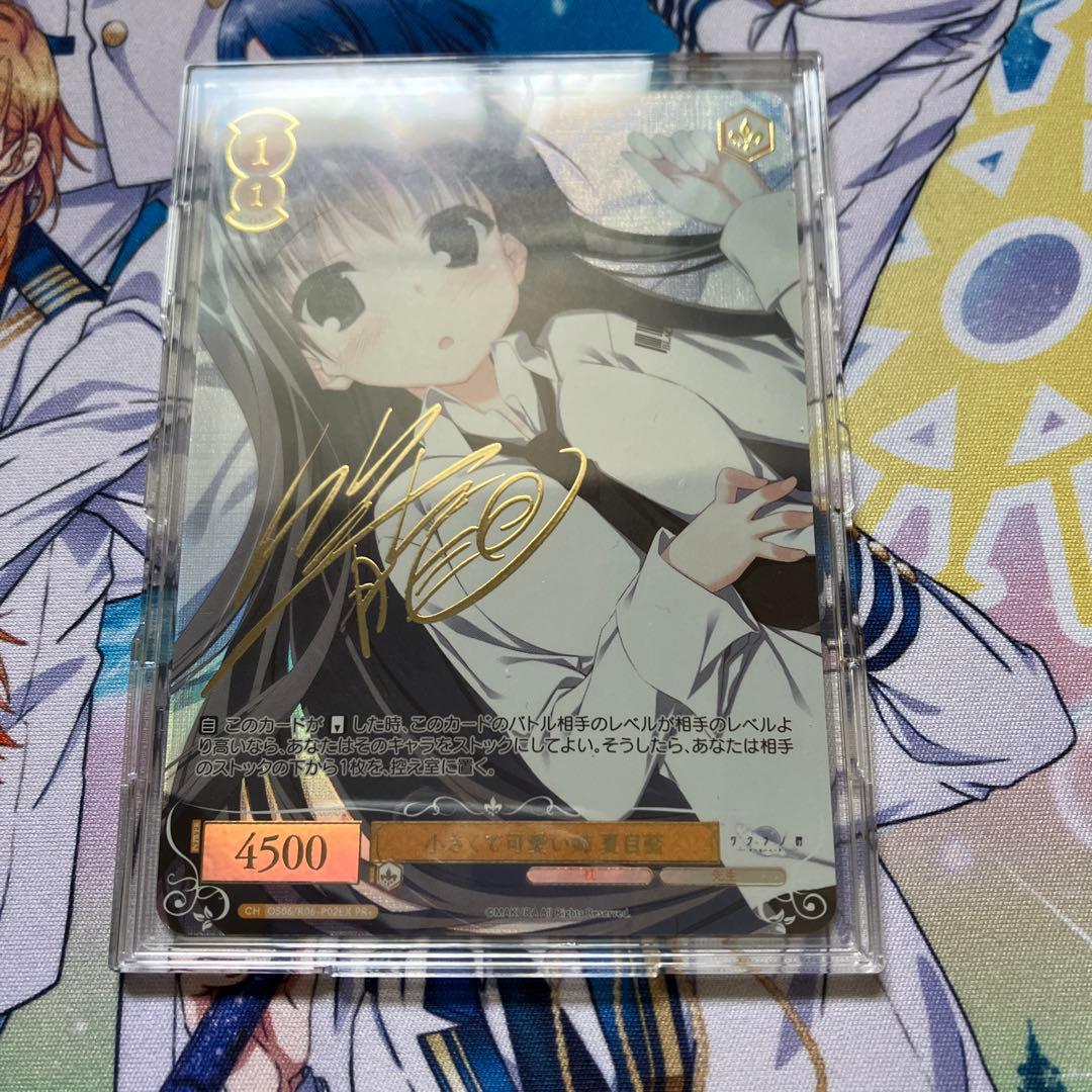 小さくて可愛い姉 夏目藍　PR+ 箔押し1枚