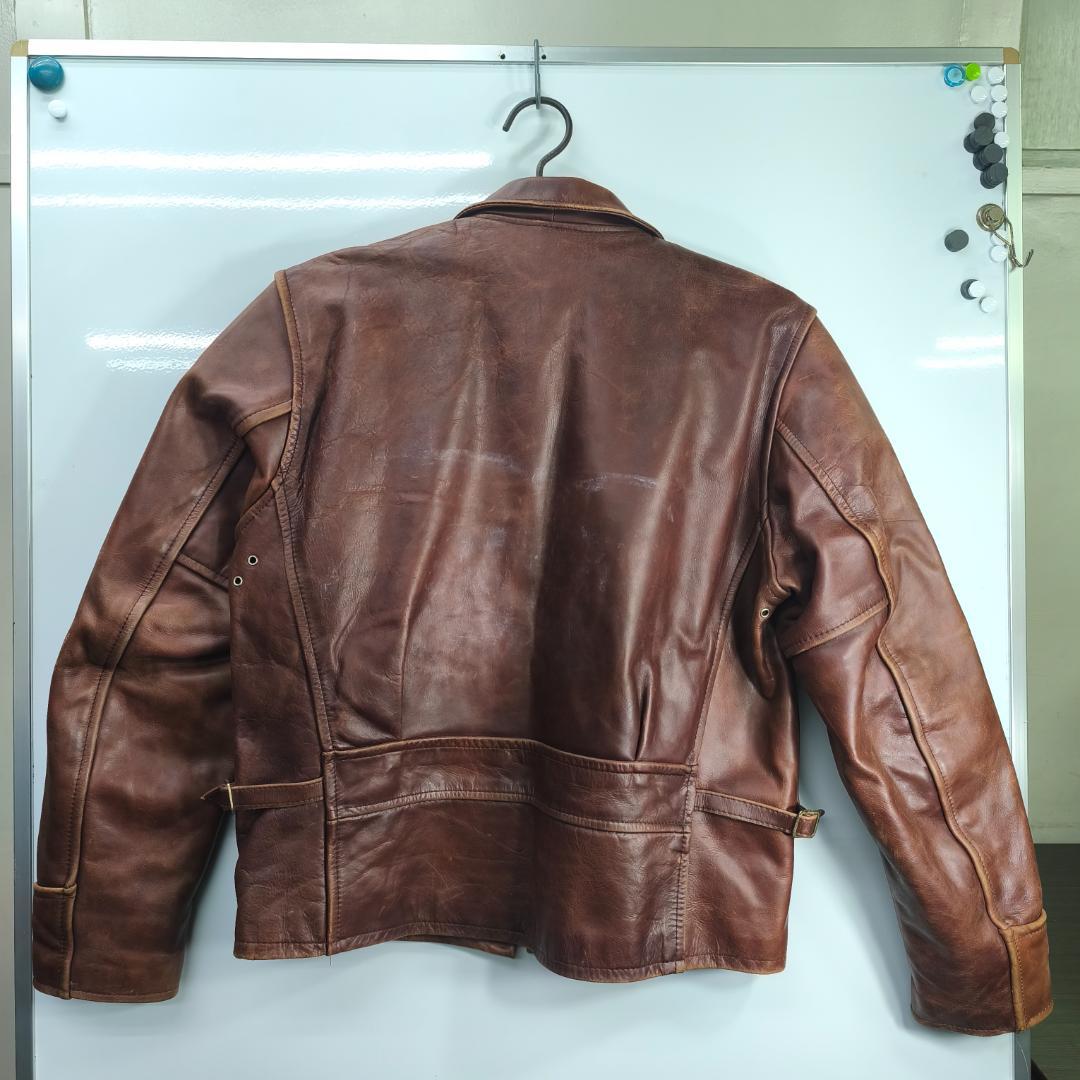 R.B.C (RBC)レザージャケット サイズ38 　レッドブラウン　TALON