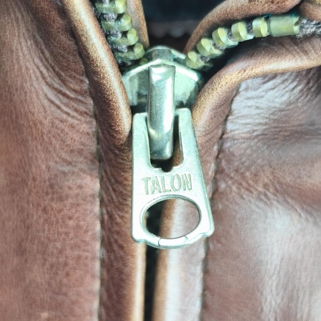 R.B.C (RBC)レザージャケット サイズ38 　レッドブラウン　TALON