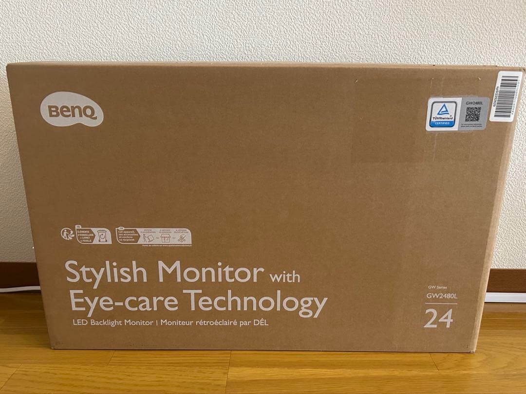 BenQ GW2480L 23.8インチ IPSモニター アイケア