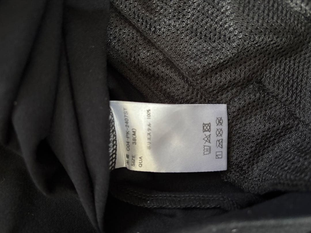 み*ゆ様 CRONOSフード付きパーカー M ブラック/ホワイト