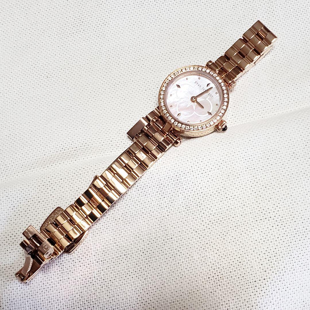 新品　STAR JEWELRY 80周年　限定ウォッチ　腕時計　ピンクゴールド