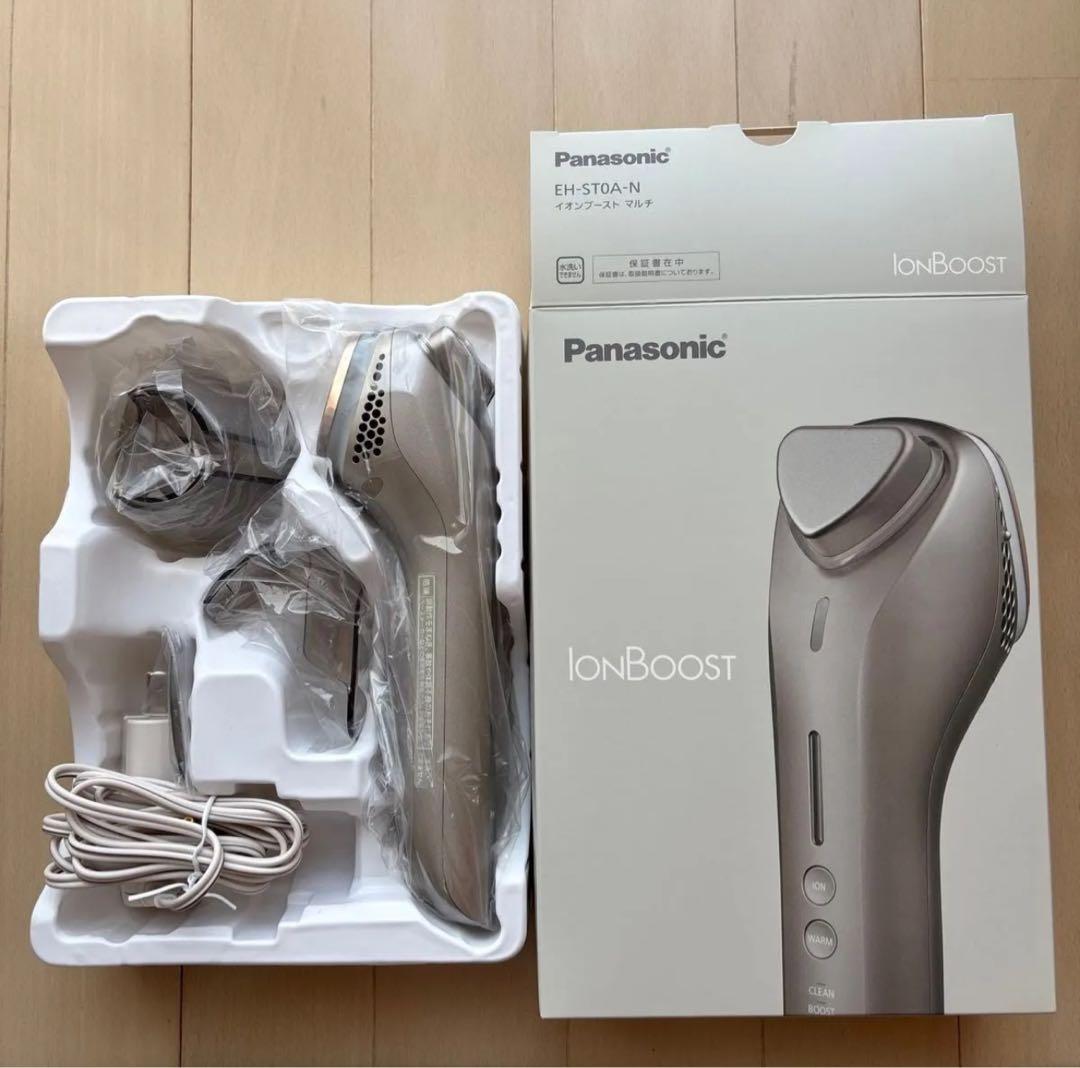 パナソニック イオン美顔器 ゴールド調 イオンブースト　EH-ST0A-N