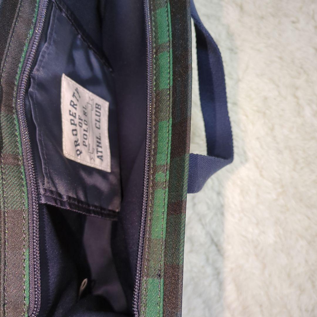 ポロ チェック柄 ショルダーバッグ　新品未使用タグ付き