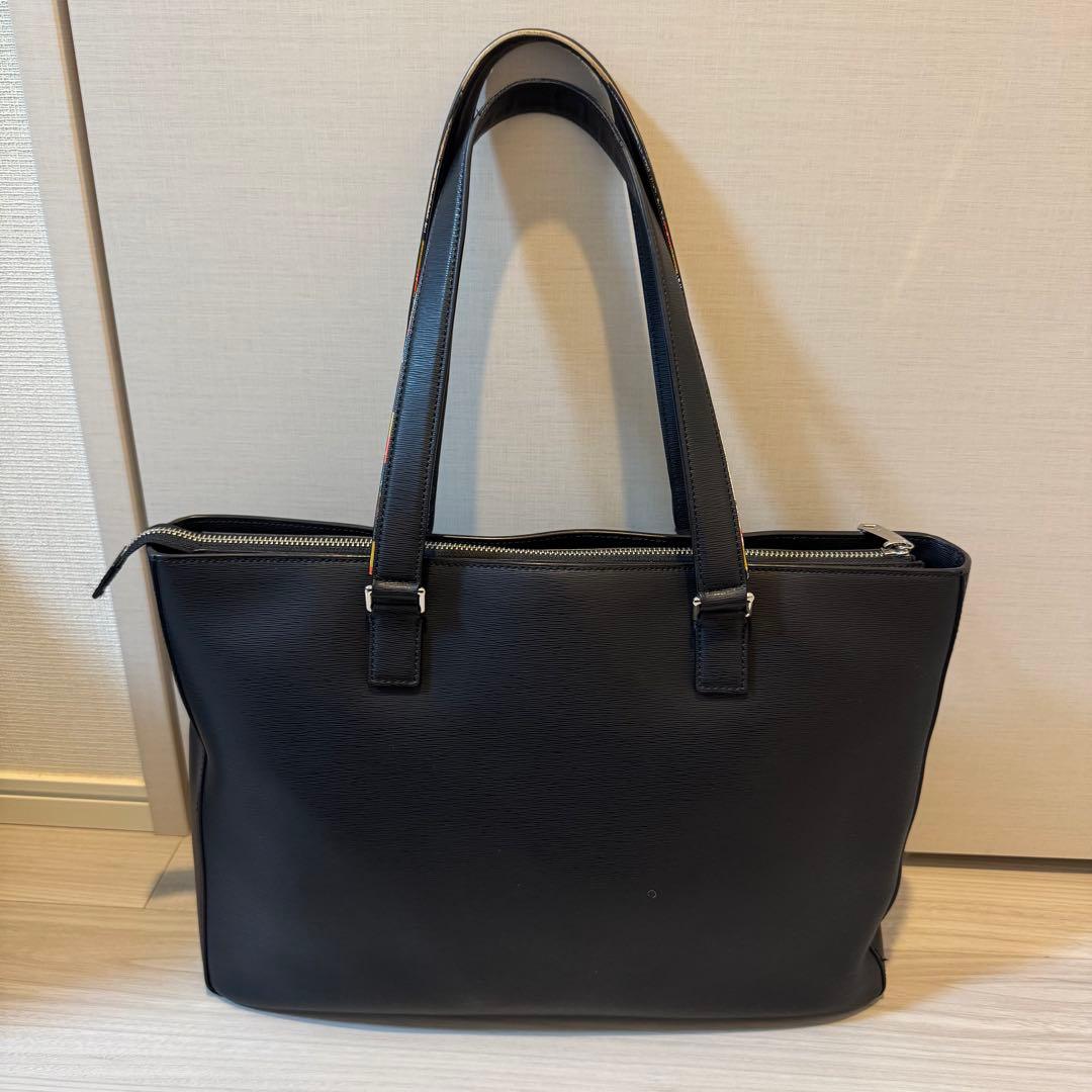 paul smith ポールスミス　クラシックエンボス　レザー　トートバッグ
