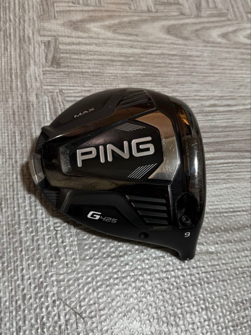 PING G425 MAX 9.0 ドライバー　ヘッドのみ