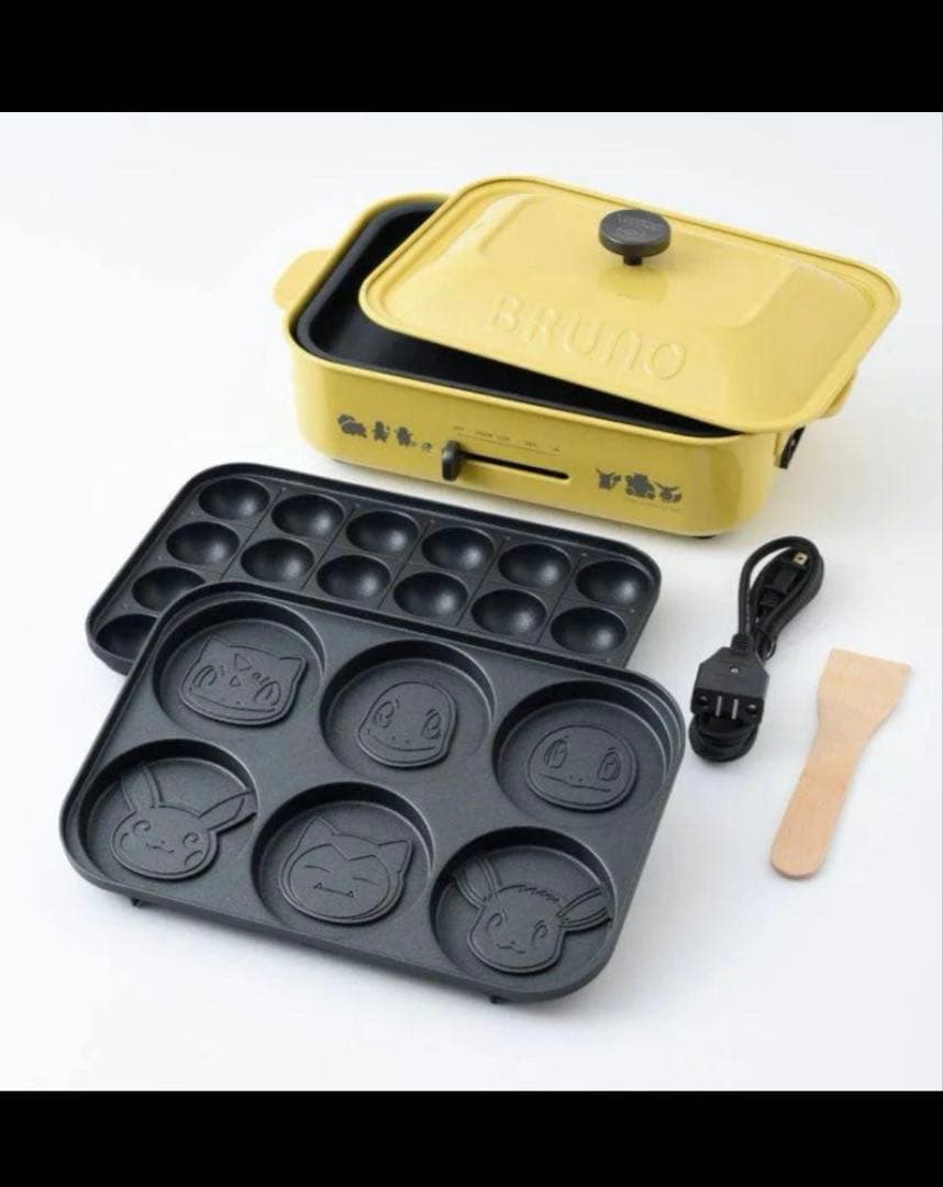 【新品】ポケモン Compact Hot Plate BRUNO
