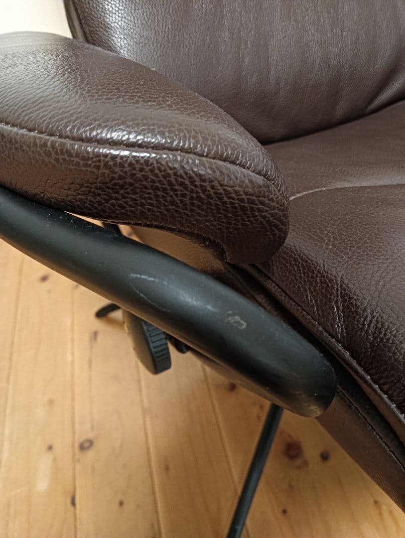 極美品! 最高級! エコーネス トーキョー リクライニングチェア ブラウン