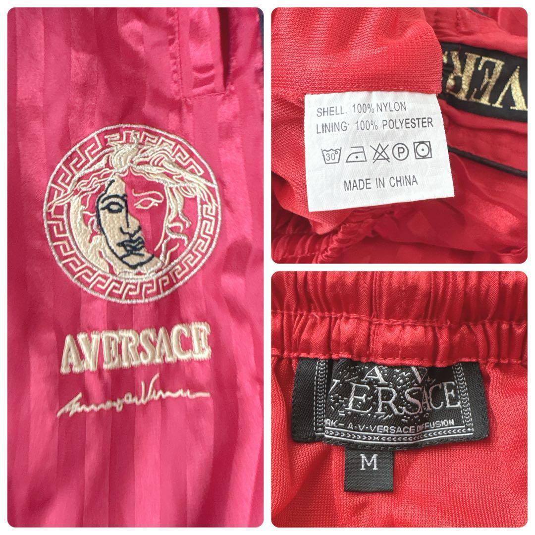 A.VERSACE ナイロンジャージ セットアップ メデューサ デカロゴ M〜L