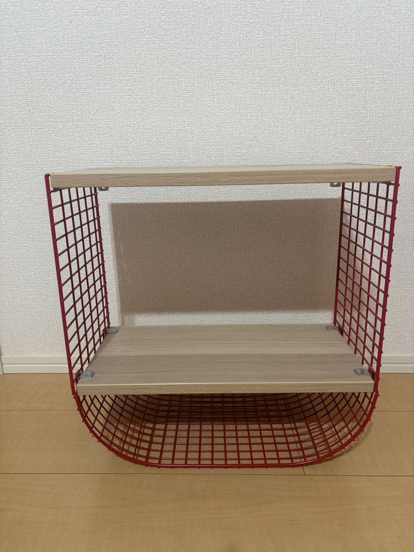 IKEA イケア　ウォールシェルフ　SVENSHULT スヴェンスフルト　赤