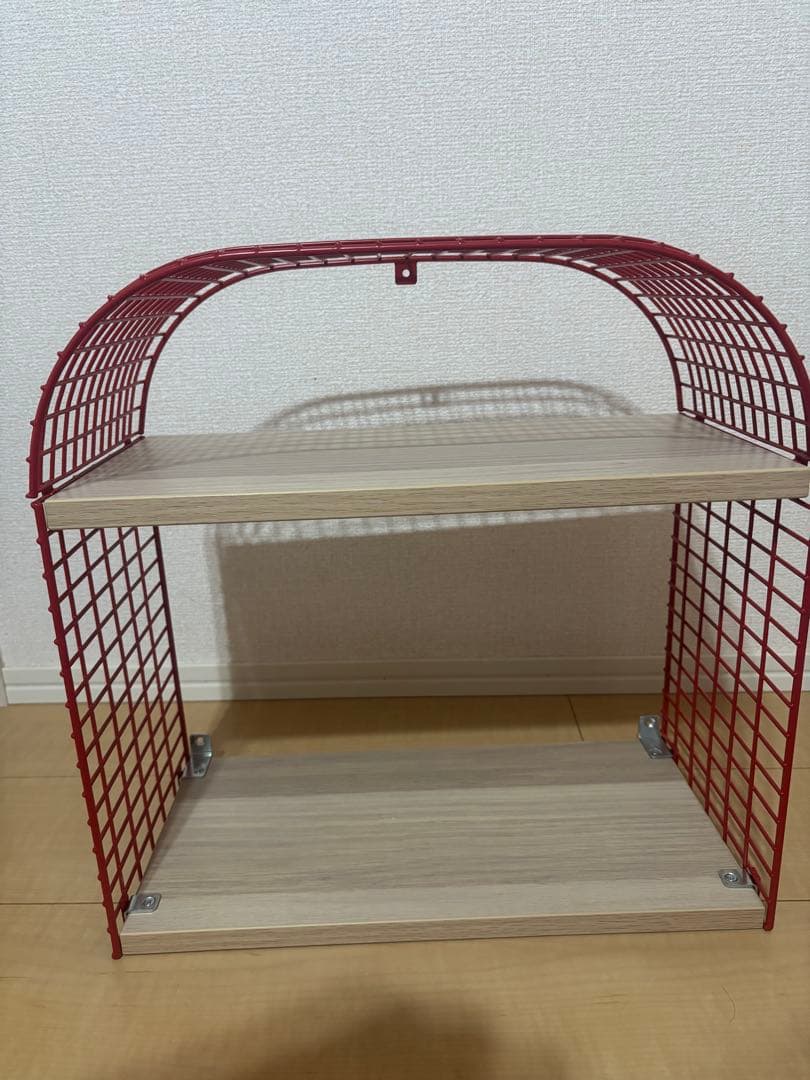 IKEA イケア　ウォールシェルフ　SVENSHULT スヴェンスフルト　赤