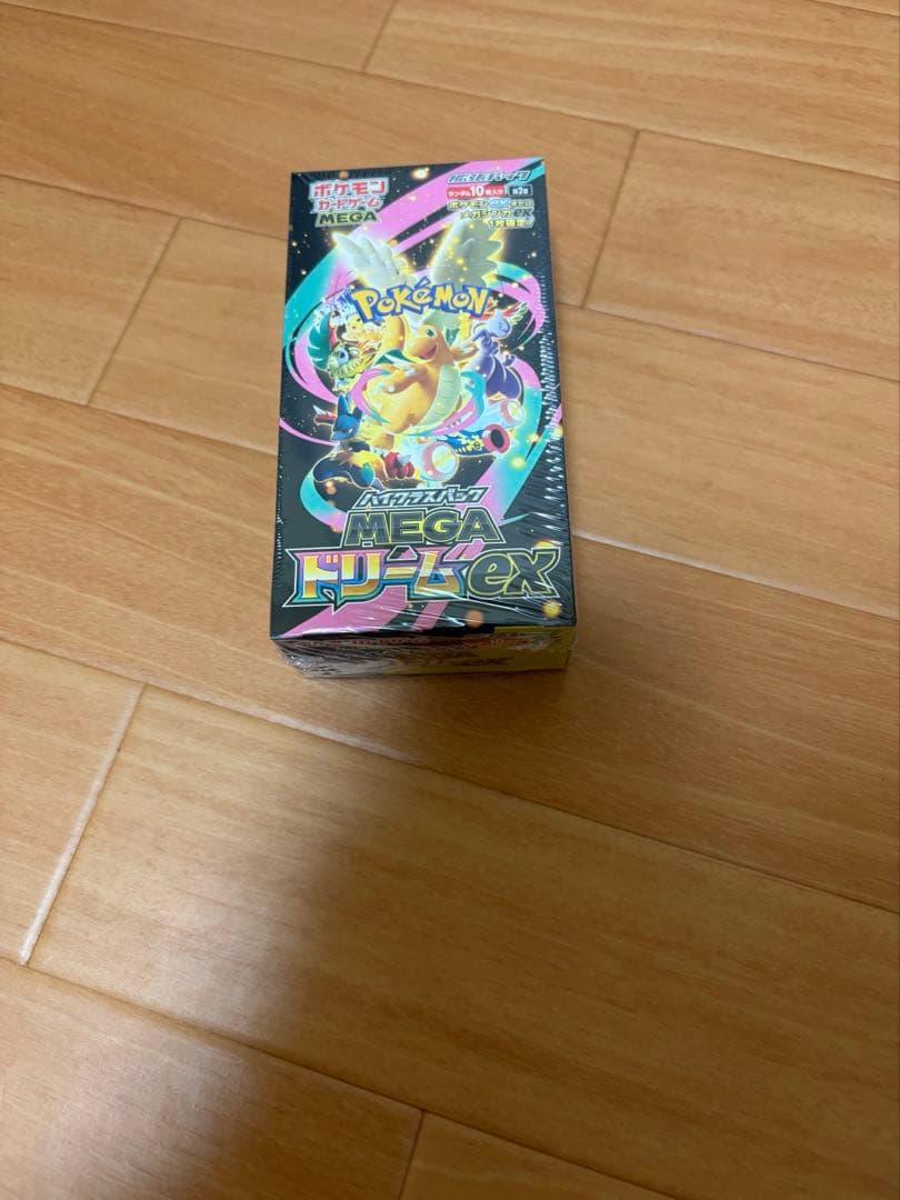 ポケモンカード　megaドリームex 1ボックス　シュリンク付き
