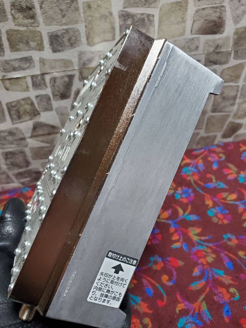 マスプロ CATV・BS・CSブースター 10BCAW40S 4K8K 美品