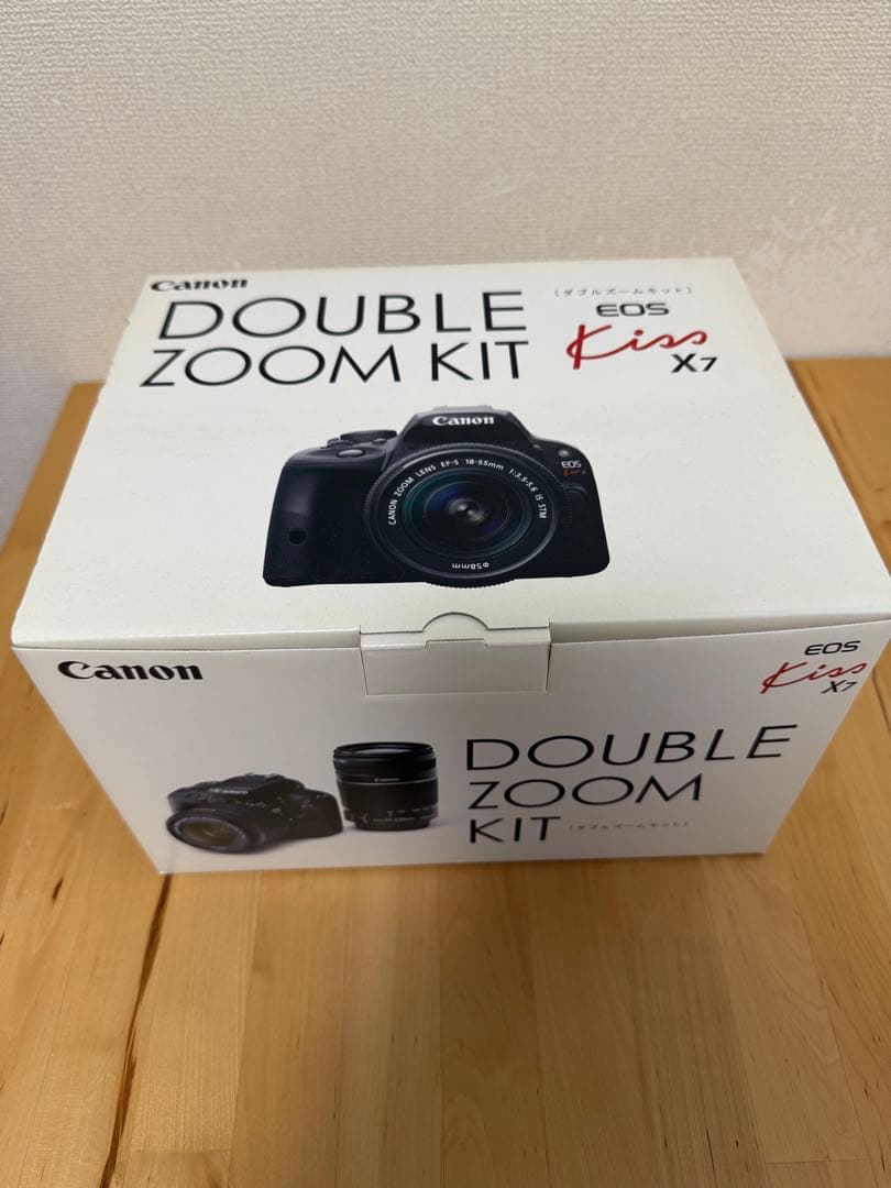 【美品】Canon EOS Kiss X7 ダブルズームキット