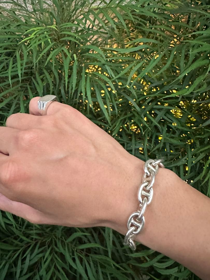 ovy ブレスレットM　リング12号　シルバー925 セット売り