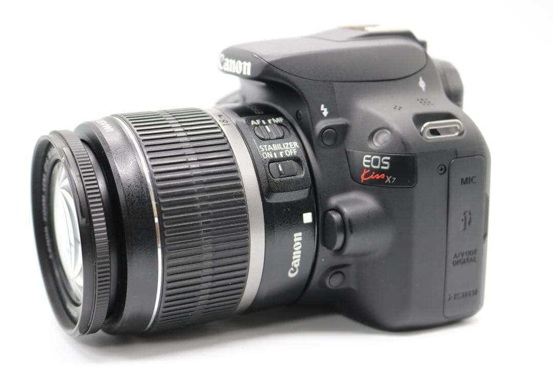 超美品 【Canon EOS Kiss X7 ダブルレンズセット】 安心保証あり