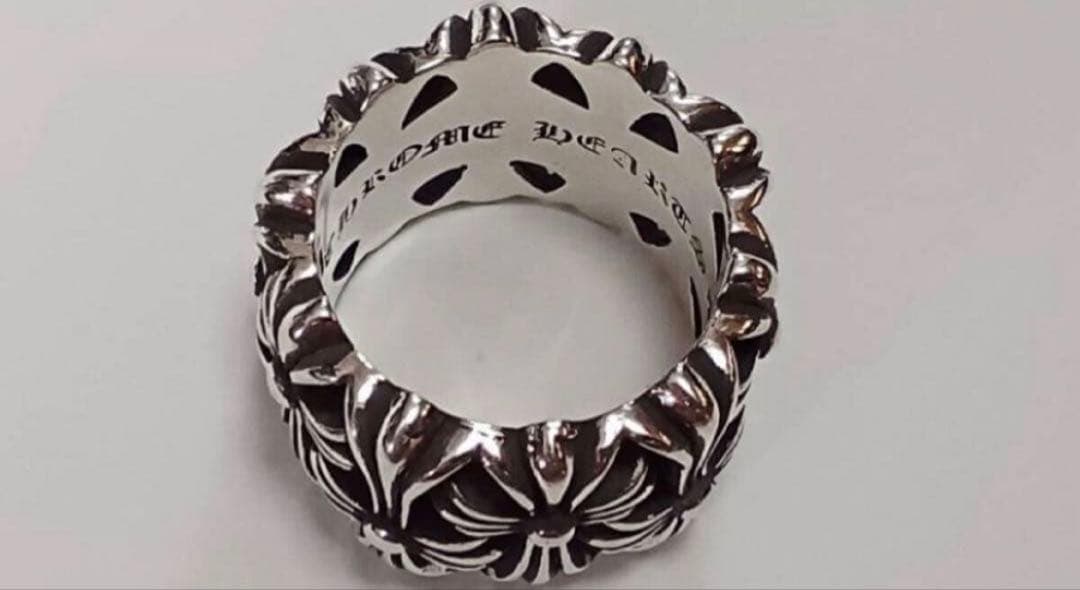 【美品】CHROME HEARTS　セメタリーリング　クロムハーツ　19号