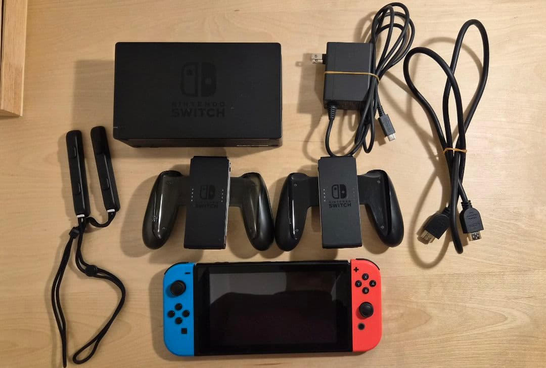 Nintendo Switch ネオンブルー/ネオンレッド 本体+付属品