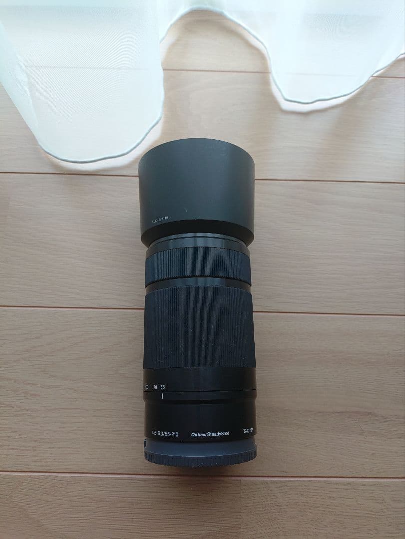 sonyズームレンズ 210mm フィルター付き