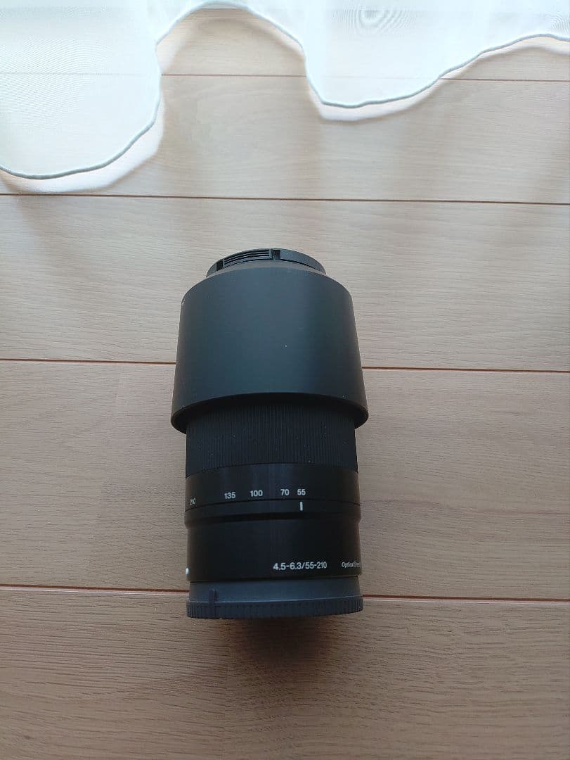 sonyズームレンズ 210mm フィルター付き