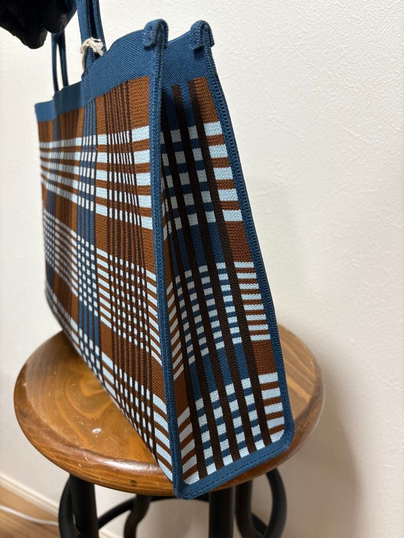 未使用品 【MARNI 】チェックジャガードバッグUNISEX