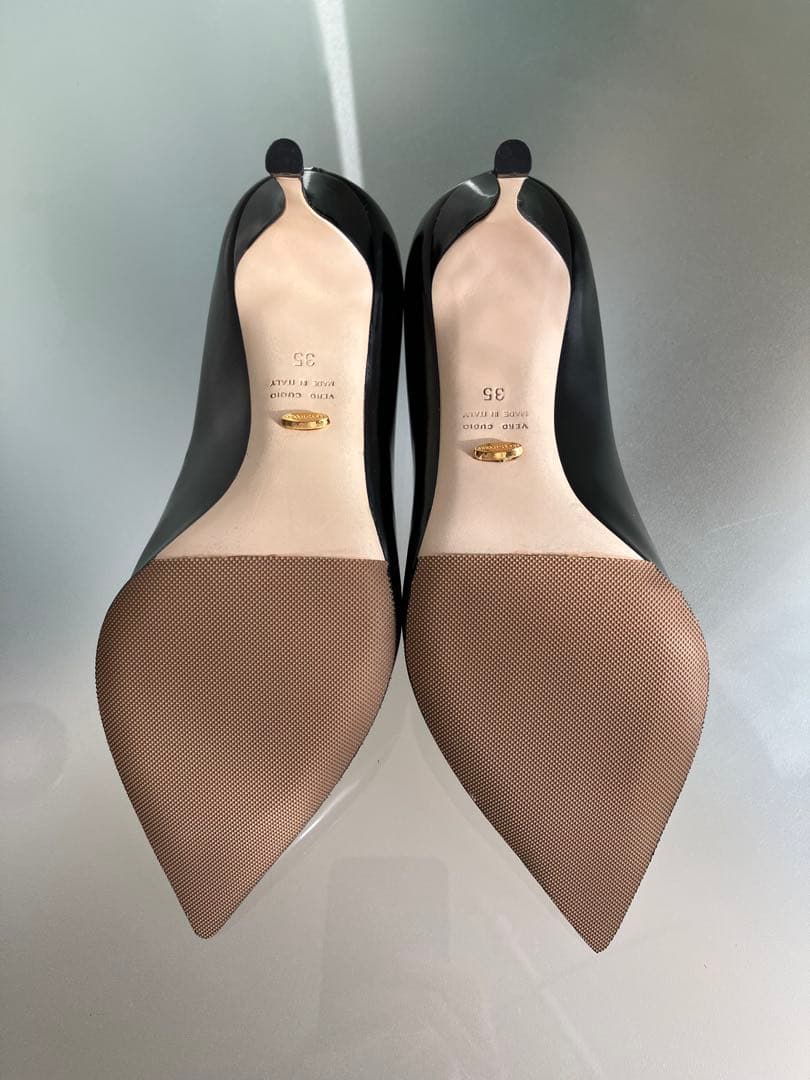 Sergio Rossiセルジオロッシ ブラック ハイヒール 35