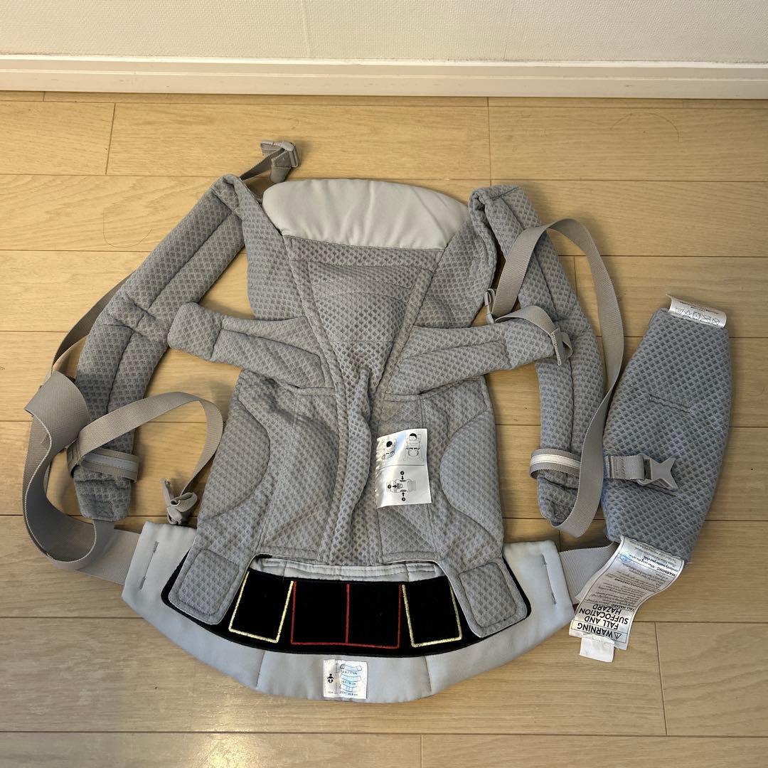 エルゴベイビー・ベビーキャリア OMNI Breeze ライトグレー