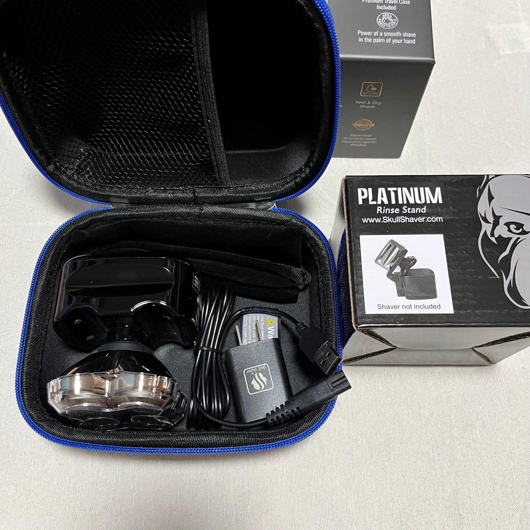 スカルシェーバー ピットブル ゴールドプロ GX5 【新品リンススタンド付】