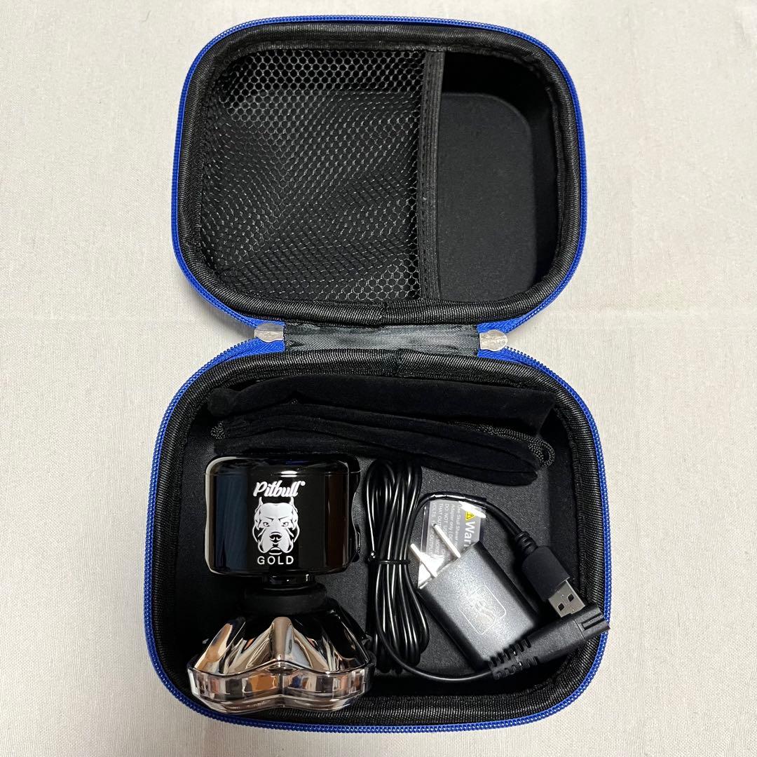 スカルシェーバー ピットブル ゴールドプロ GX5 【新品リンススタンド付】