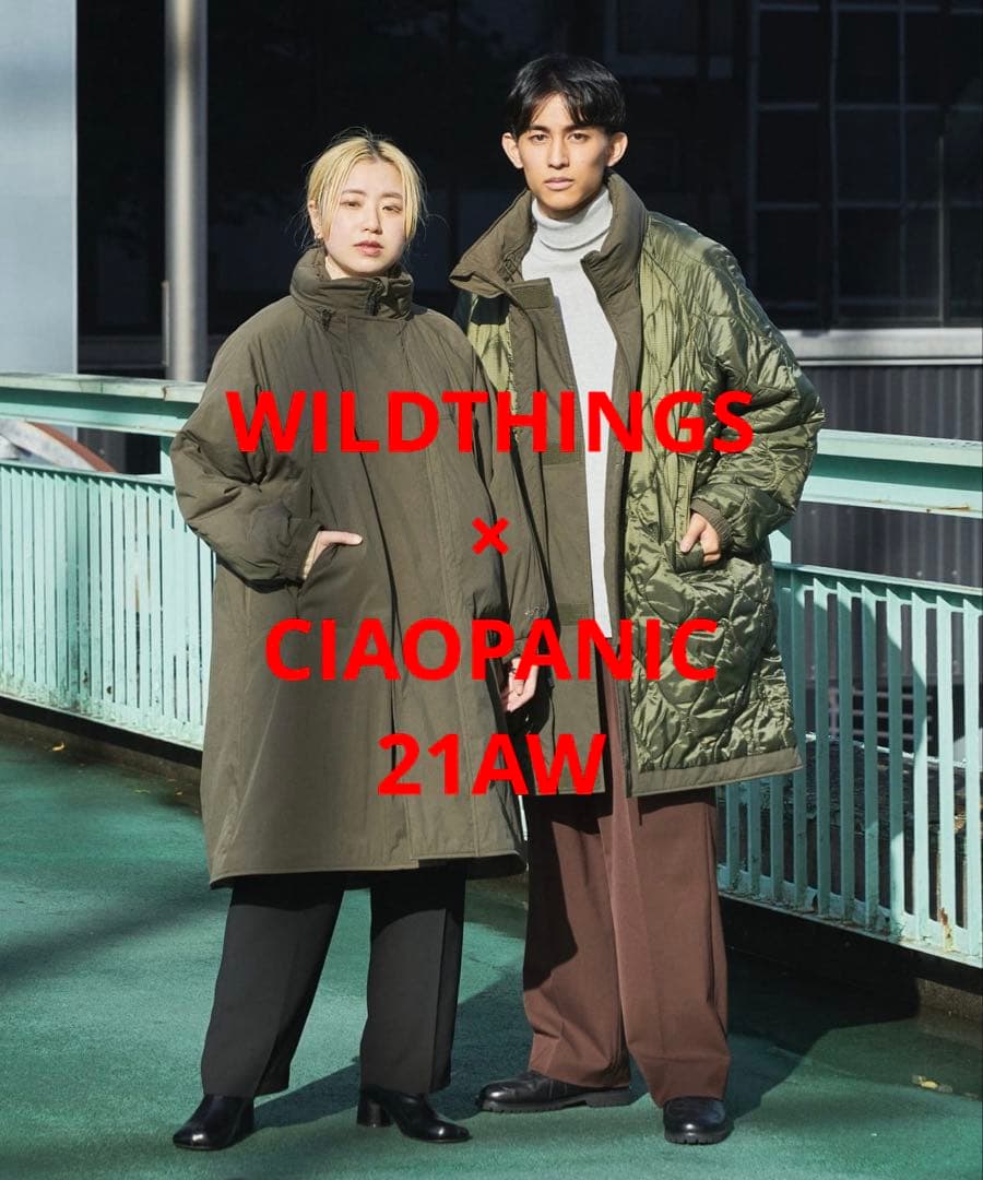 【21AW WILDTHINGS 別注モンスターパーカー】