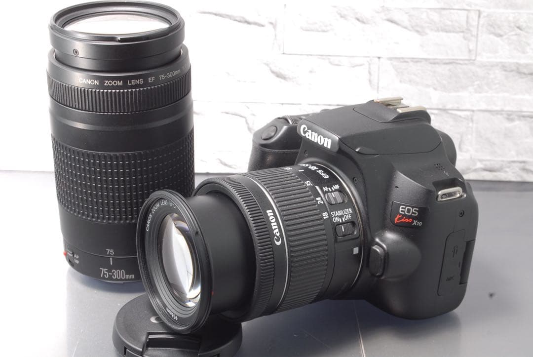 Canon EOS Kiss X10 ダブルズームキット Wi-Fi 搭載