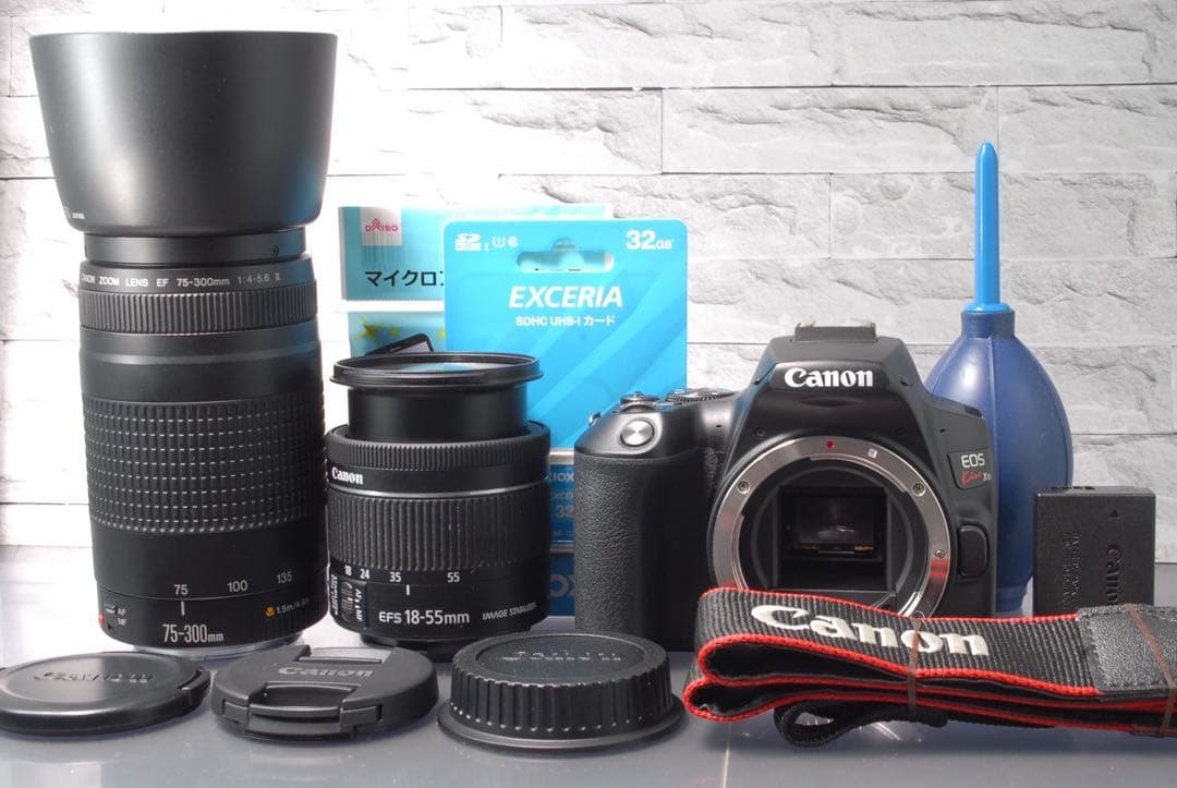 Canon EOS Kiss X10 ダブルズームキット Wi-Fi 搭載