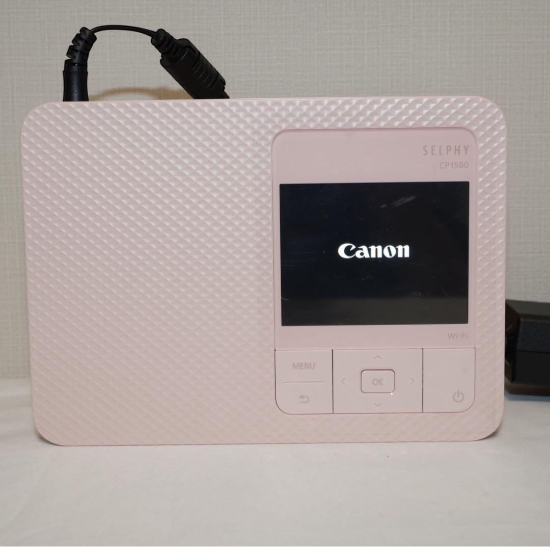【未使用級】Canon SELPHY CP1500 ピンク KL-36IP付