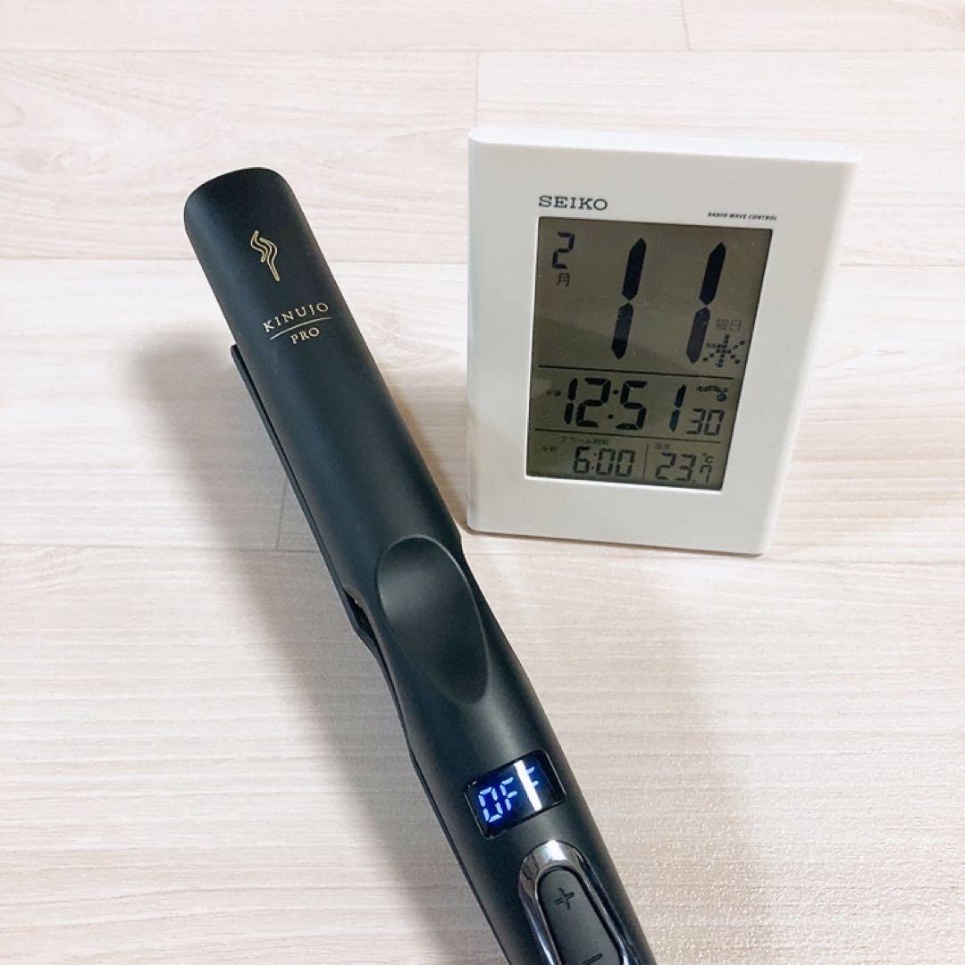 絹女プロ　KINUJO PRO ストレートヘアアイロン　KP001