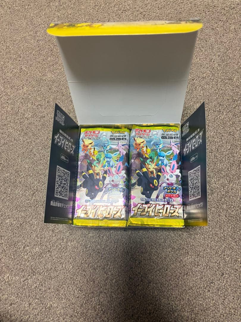 ポケモンカードゲーム イーブイヒーローズ 30パック