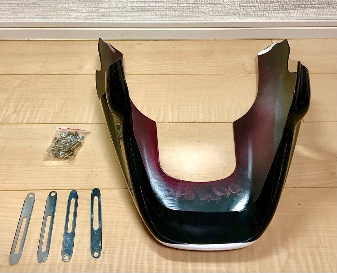 新品 アンダーカウル CB400SF CBX400 ジェイド 赤黒カラー