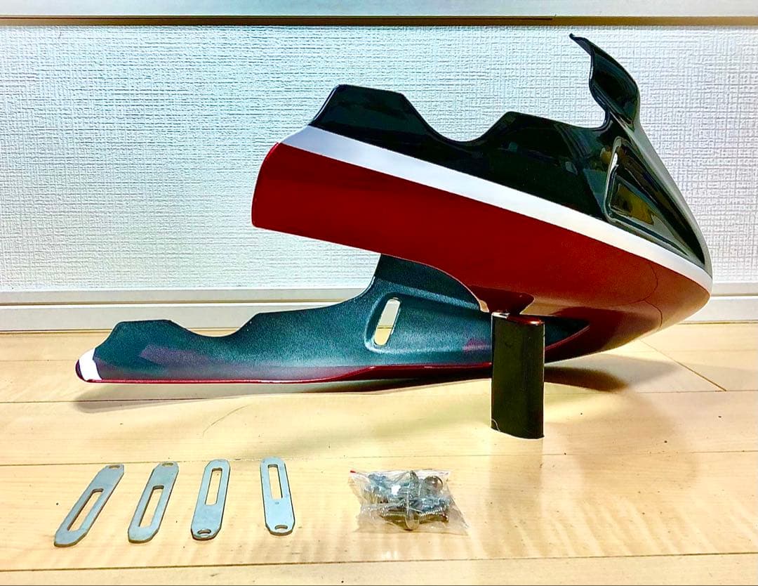 新品 アンダーカウル CB400SF CBX400 ジェイド 赤黒カラー