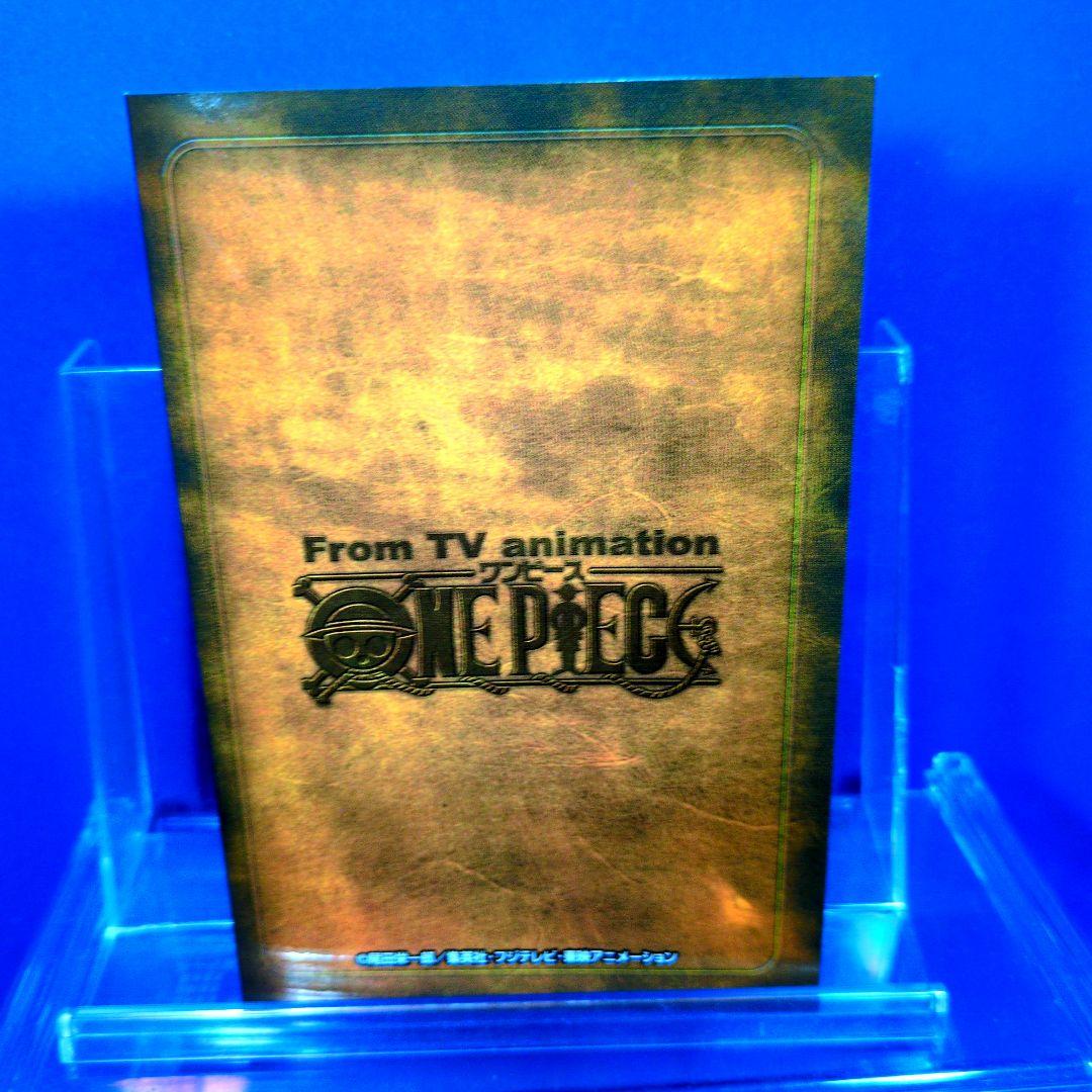 非売品　超貴重品　旧ワンピース　ルフィ　麦わらの大海賊　2002年プロモ　台紙付