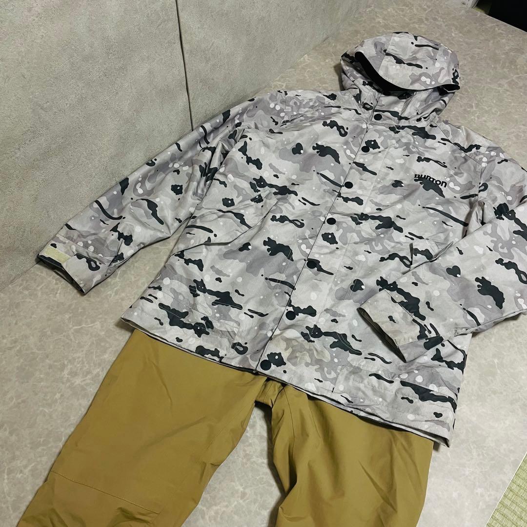 美品 BURTON バートン　スノーボード　ウェア　メンズ　Lサイズ 上下セット