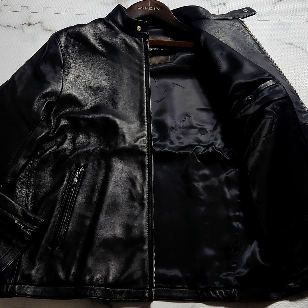 希少サイズ44✨XXL相当 マッキントッシュ ライダースジャケット 羊革