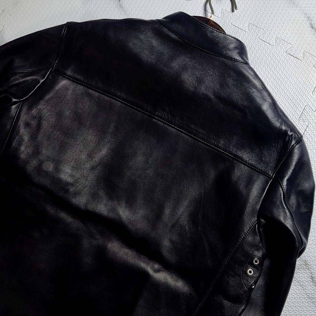 希少サイズ44✨XXL相当 マッキントッシュ ライダースジャケット 羊革
