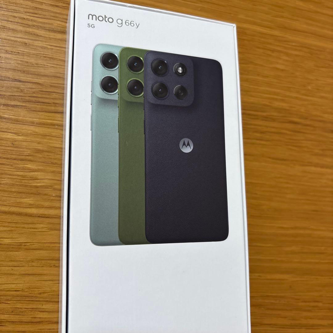 moto g 66y 5g 新品未使用　ブラックオイスター
