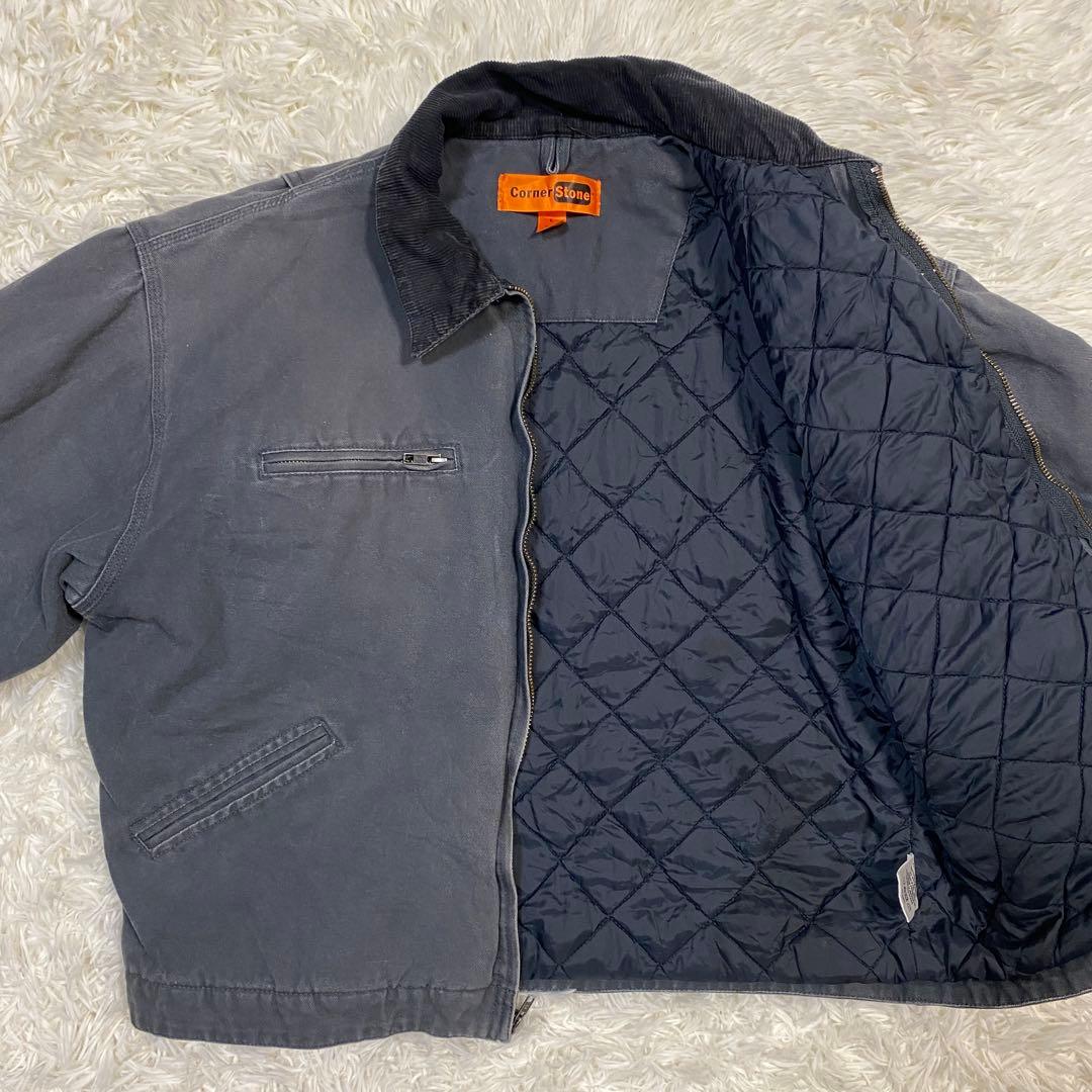 Corner Stone デトロイトジャケット　ダッククロスワーク　キルティング