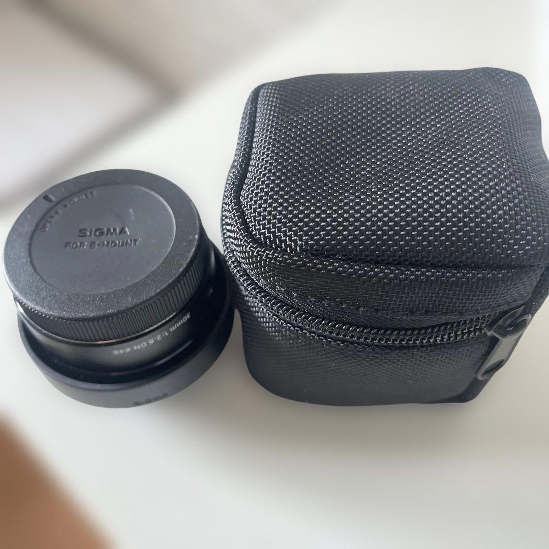 ほぼ未使用 SIGMA 30mm F2.8 DN SONY Eマウント 単焦点