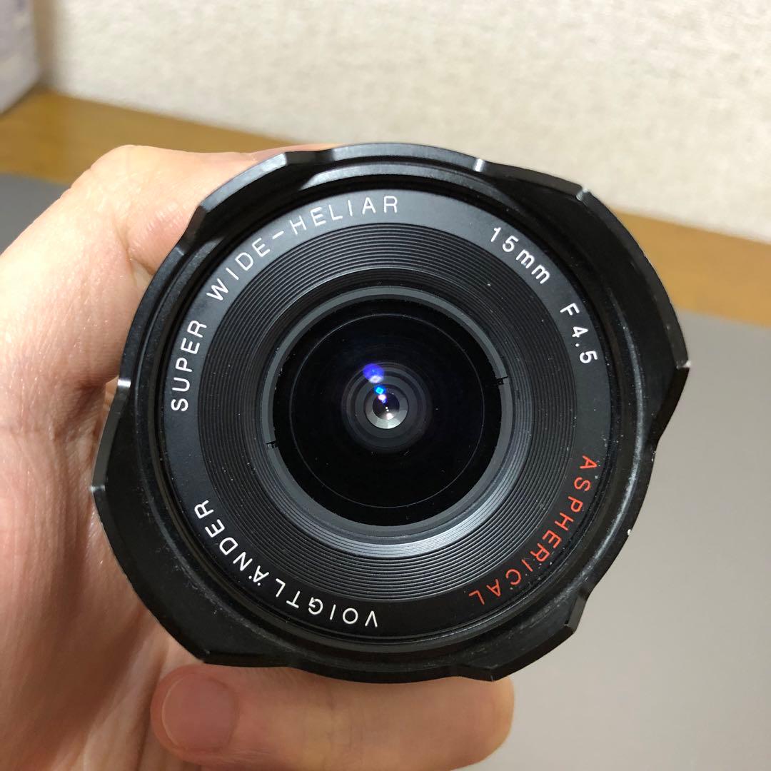 フォクトレンダー12mmF5.6+15mmF4.5+M→EVoigtlander