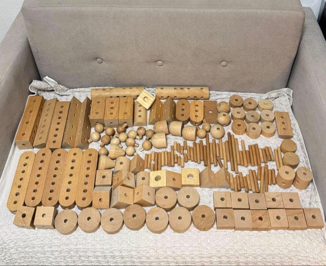 童具館 くむくむ　積み木 知育玩具 ワク WAKU 木のおもちゃ　木製知育玩具