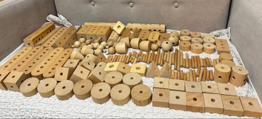 童具館 くむくむ　積み木 知育玩具 ワク WAKU 木のおもちゃ　木製知育玩具