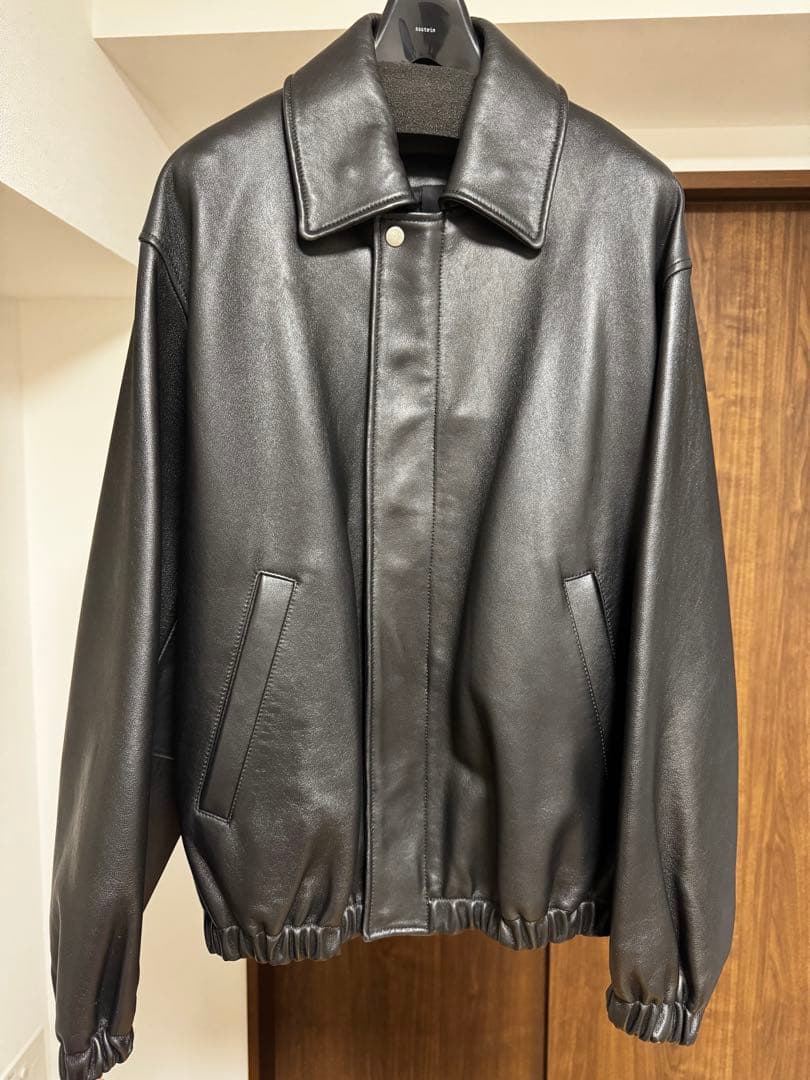 ssstein Sheep Leather Zip Short Jacket　S