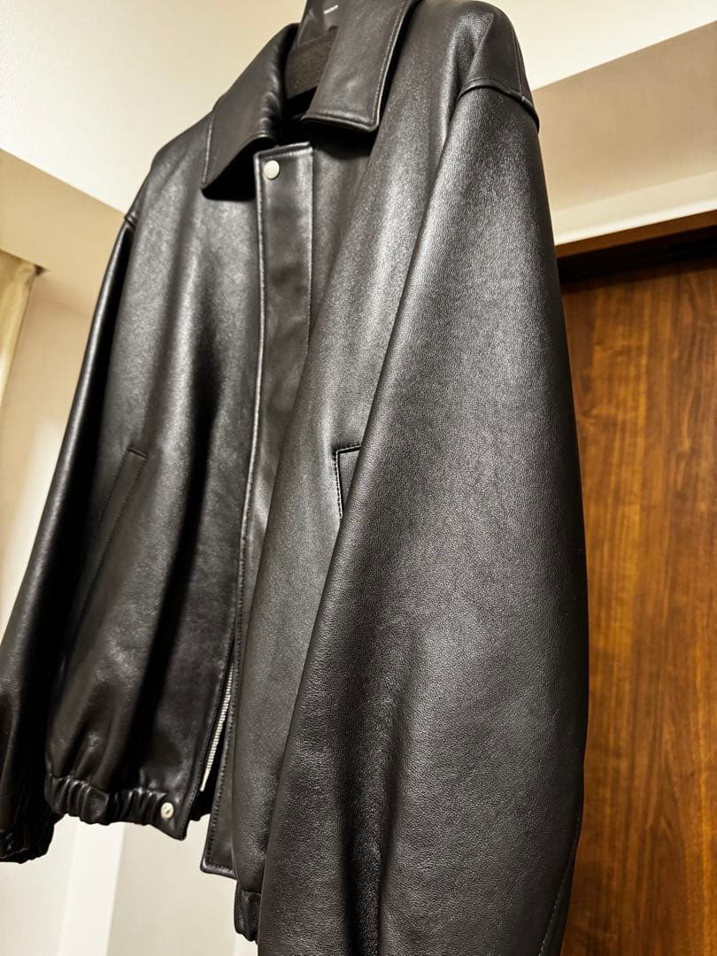 ssstein Sheep Leather Zip Short Jacket　S