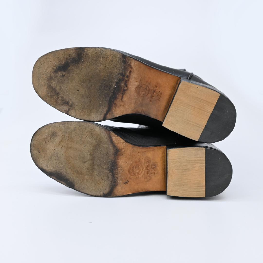 ■ □ 44882★冬 CHANEL シャネル ロングブーツ ココマーク